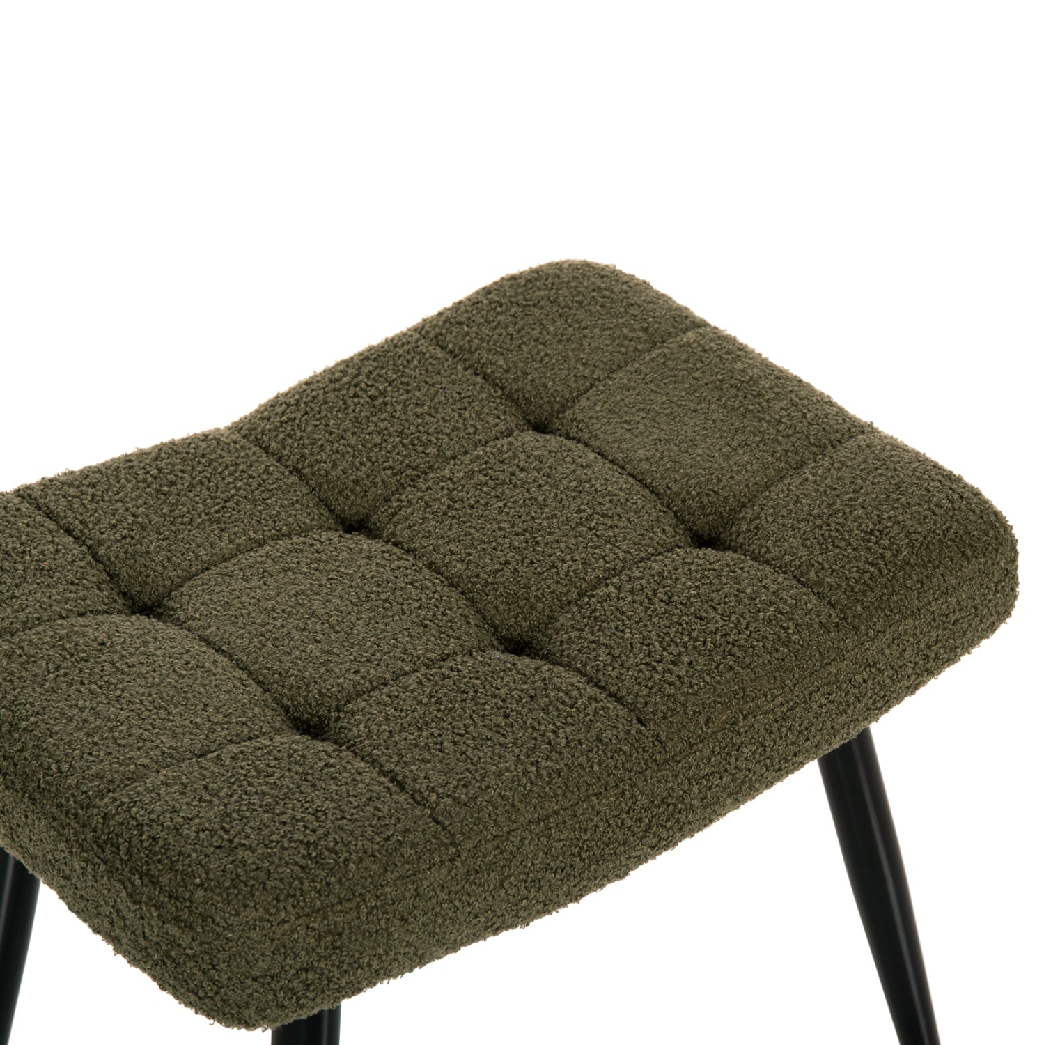 Fotoliu cu taburet CORONA BOUCLE