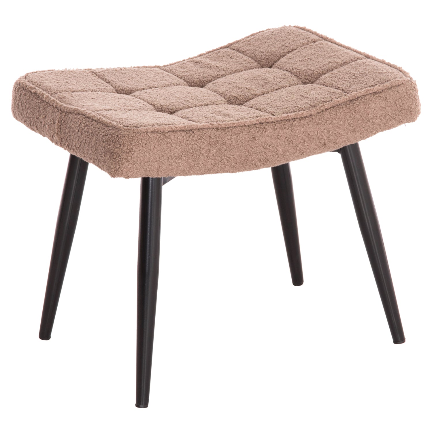 Fotoliu cu taburet CORONA BOUCLE