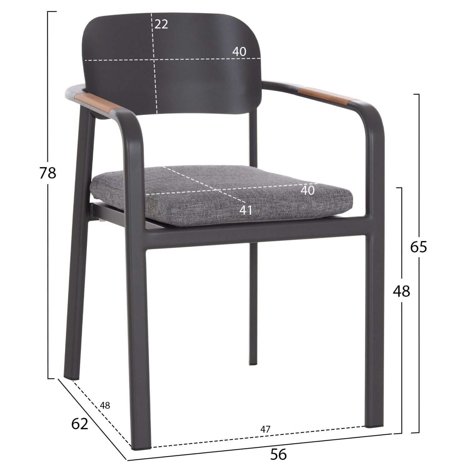 Scaun ALTARA ALL GREY