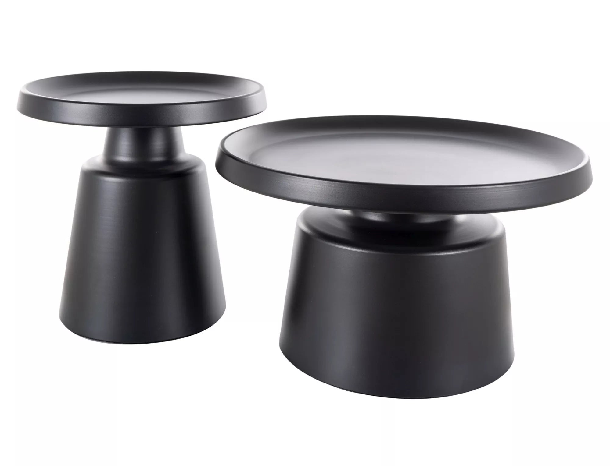 Set 2 masute de cafea PARELA Ø50/70 x 48/39 CM