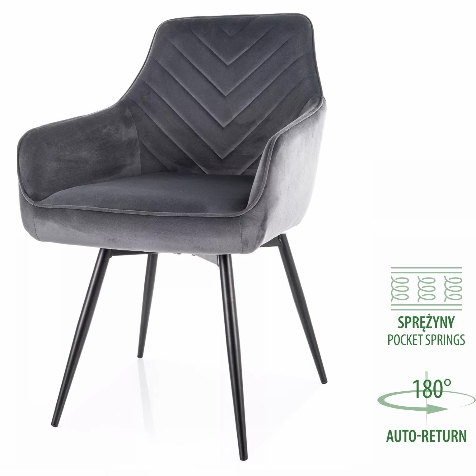 Scaun SERVIA VELVET