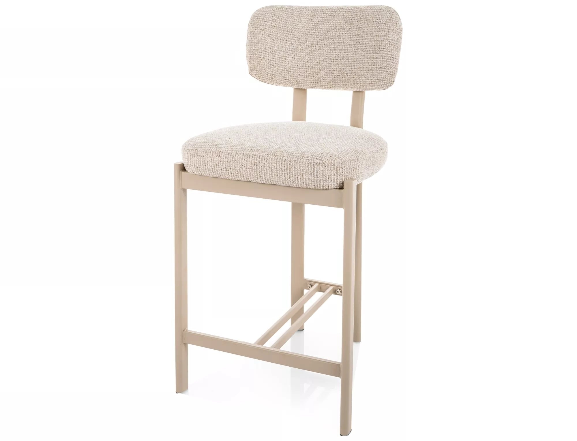 Scaun de bar BELUR BEIGE LEGS H62 CM