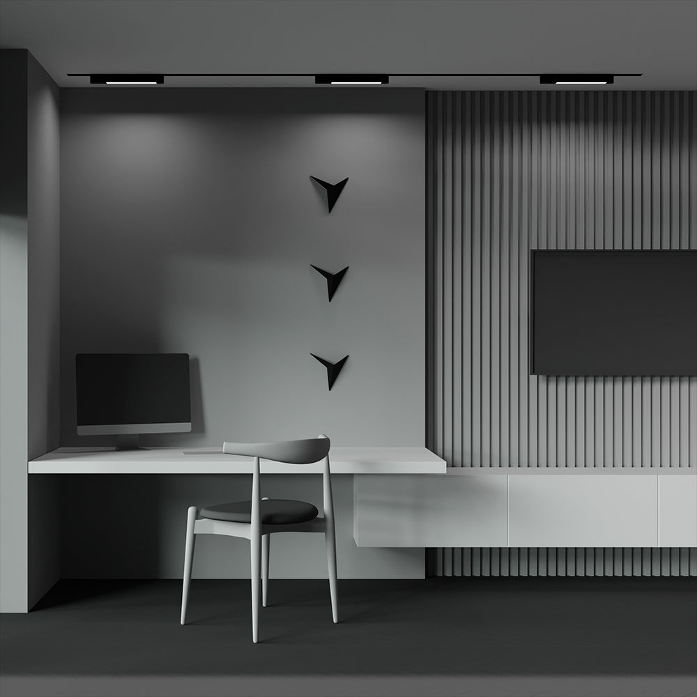 Proiector orientabil pe sina BASIS ROT 38CM