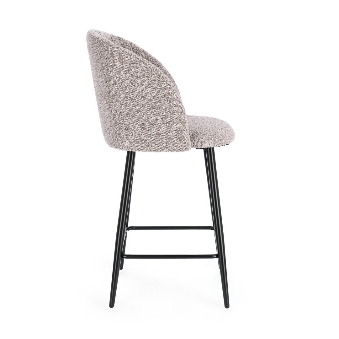 Scaun de bar QUEENS BOUCLE H65 CM