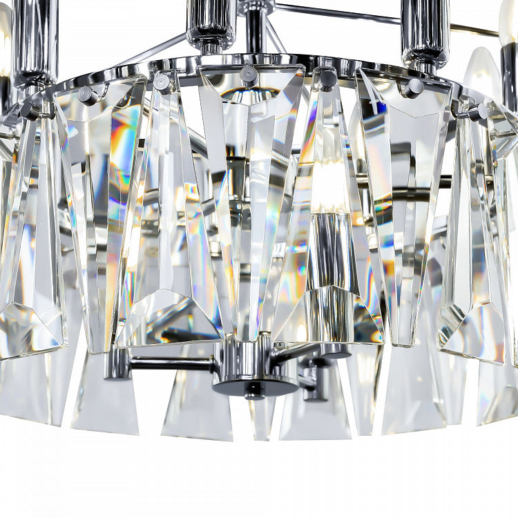 Lampa suspendata QUINN 12L CHROME