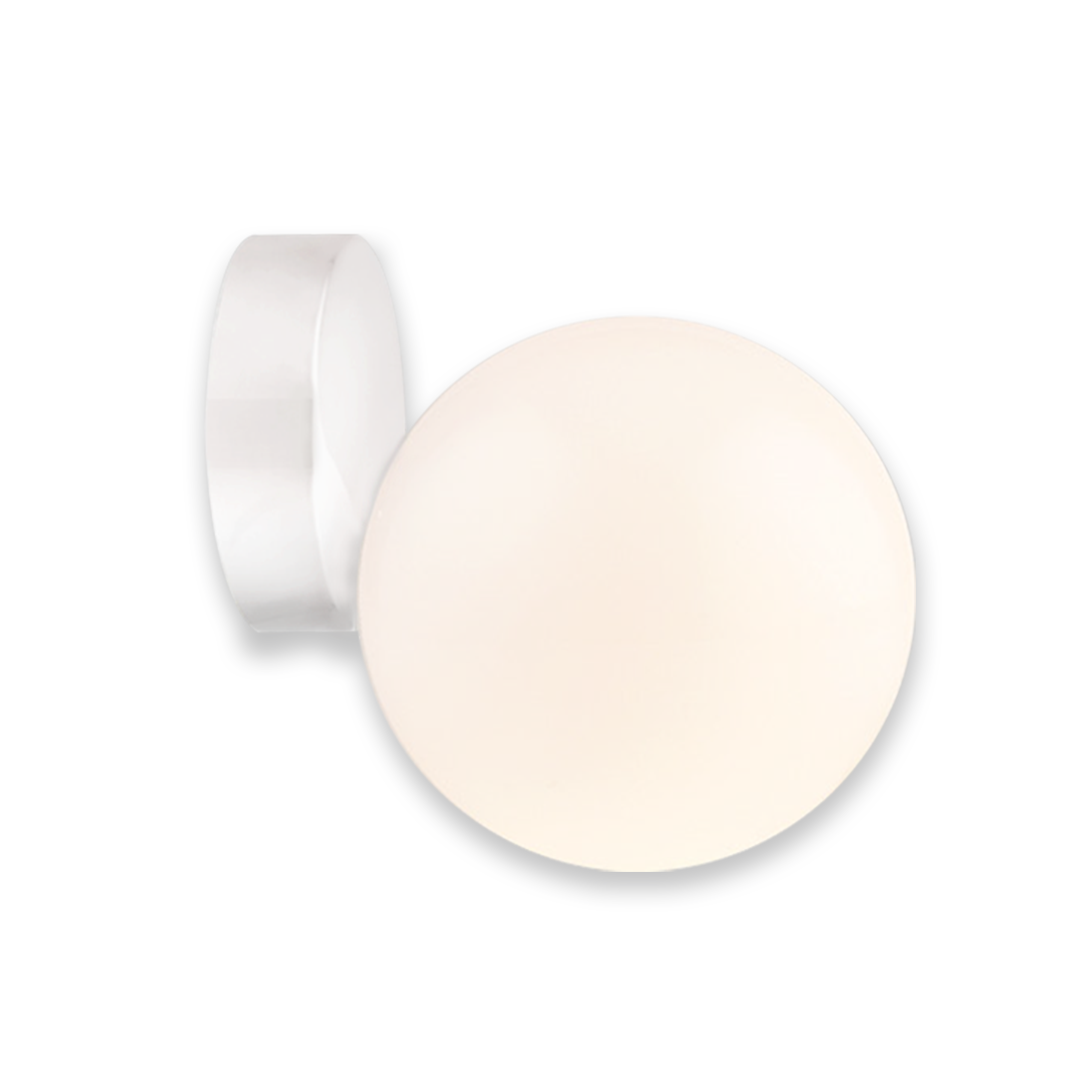 Aplica de perete ARIA bronz & alb opal