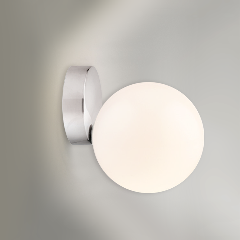 Aplica de perete ARIA bronz & alb opal