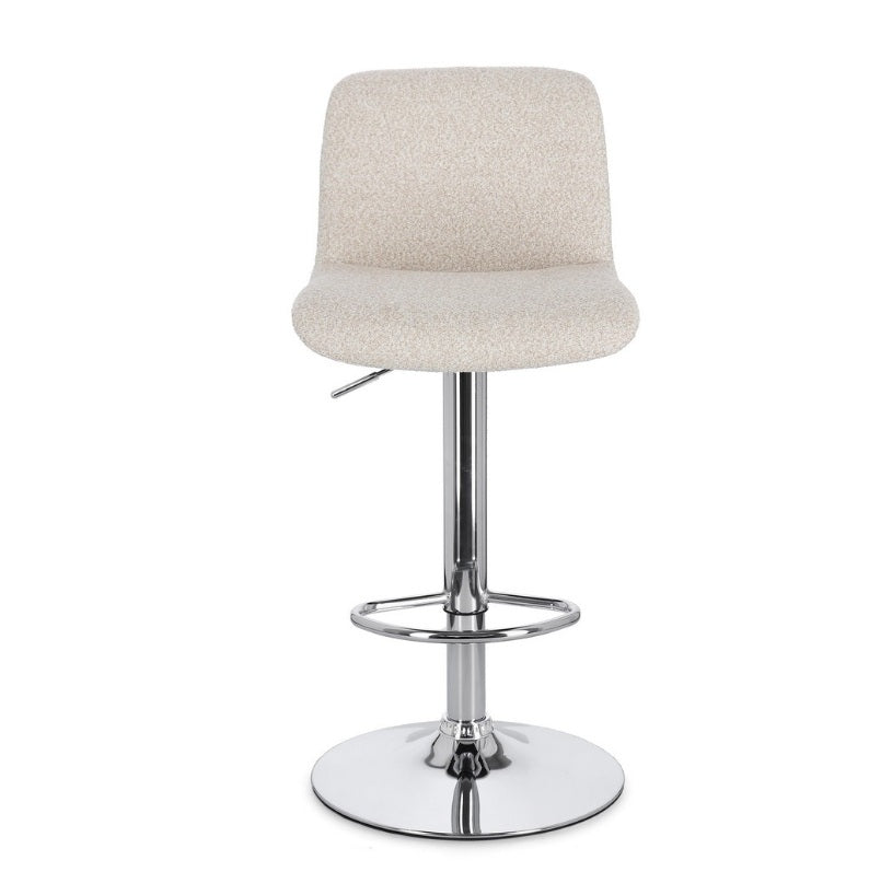 Scaun de bar RAFAEL CHROME H60/81 CM
