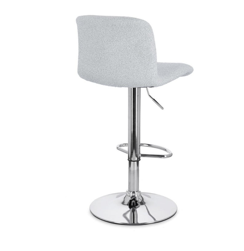 Scaun de bar RAFAEL CHROME H60/81 CM