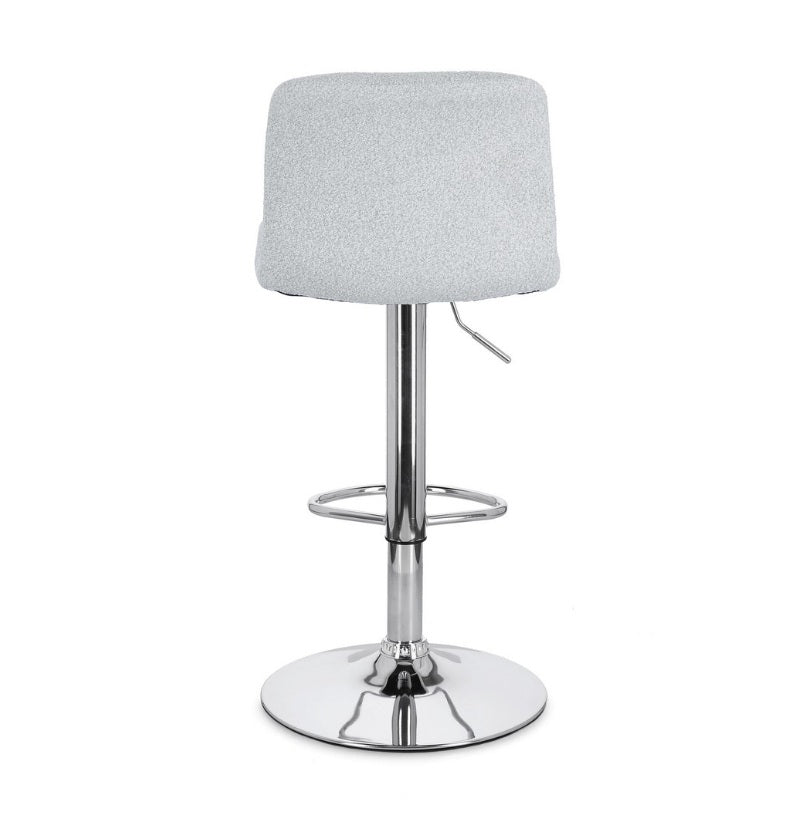 Scaun de bar RAFAEL CHROME H60/81 CM