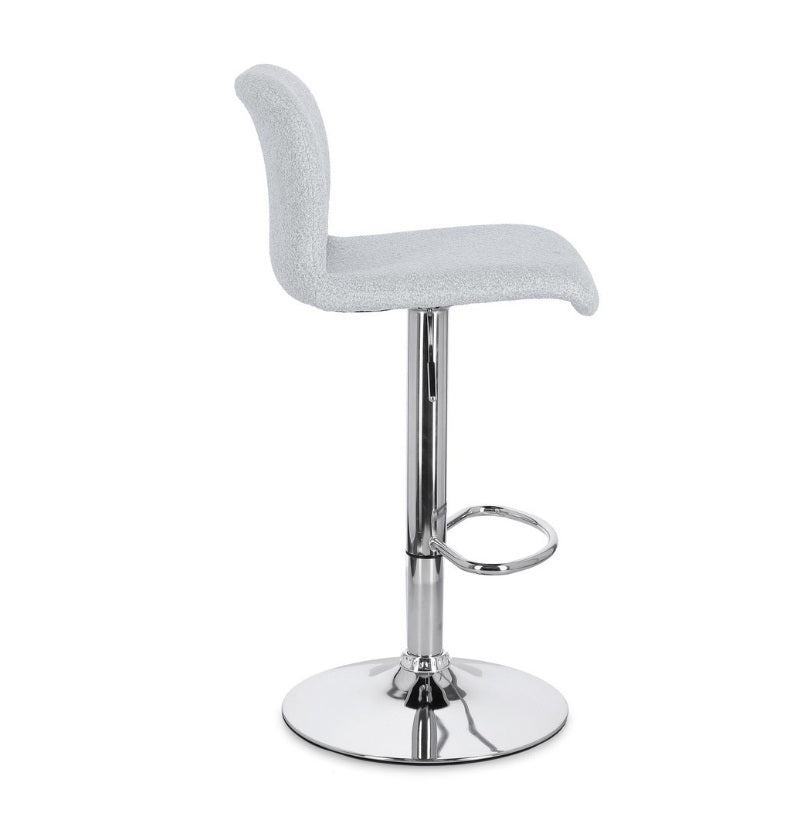 Scaun de bar RAFAEL CHROME H60/81 CM