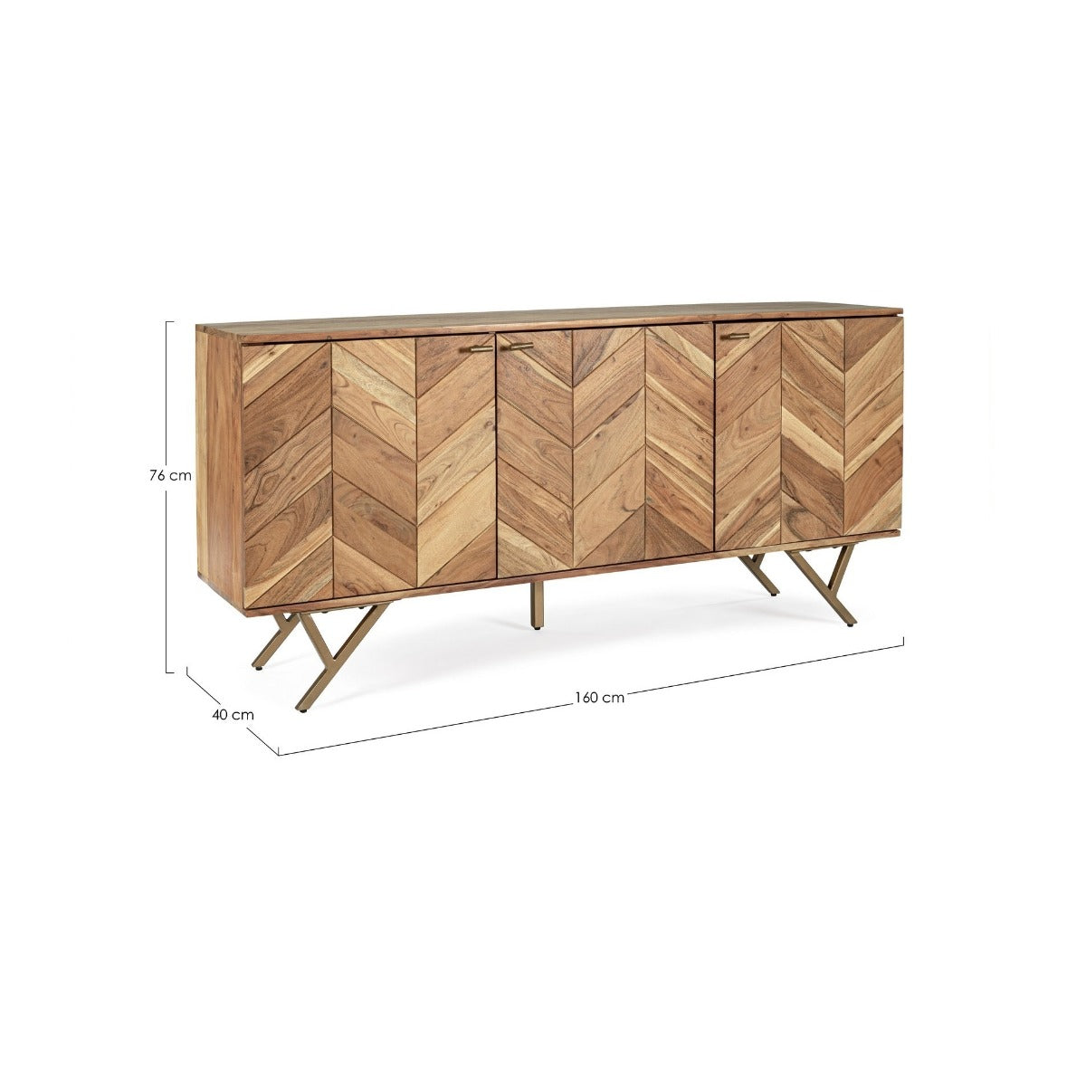 Comoda RAIDA 160 x 40 x 76 CM