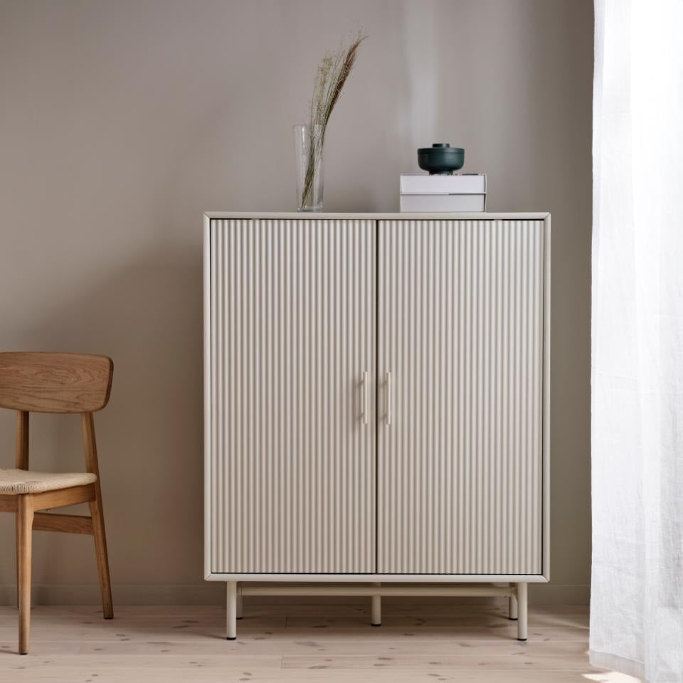Cabinet RALMA GREIGE 100 x 40 x 125 CM