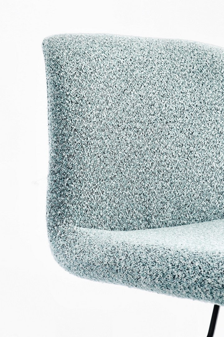 Scaun de bar RASTEL BLACK H60/81 CM