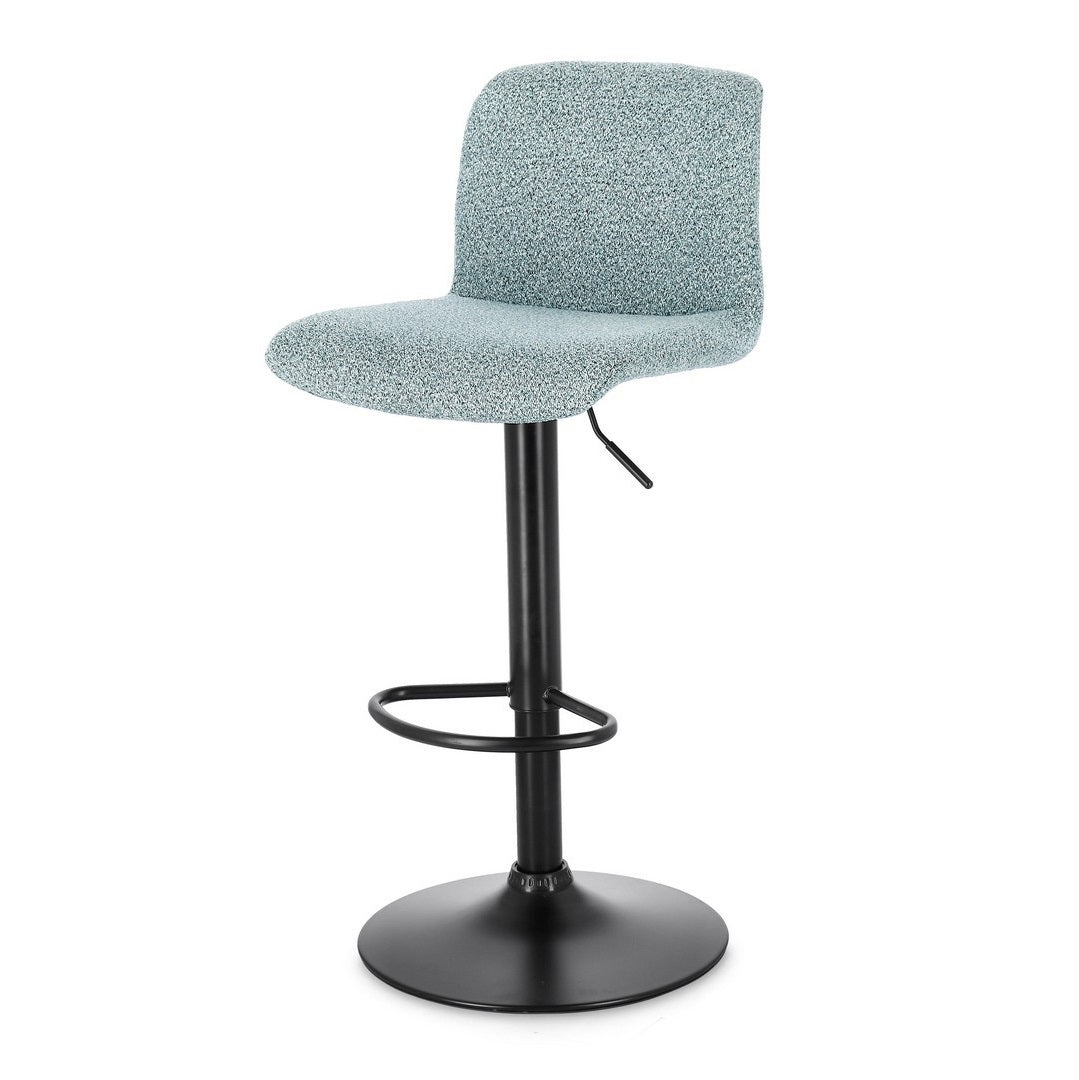 Scaun de bar RASTEL BLACK H60/81 CM