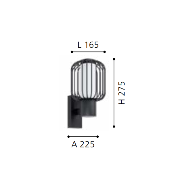 Aplica de perete RAVELLO - PROMO STOC