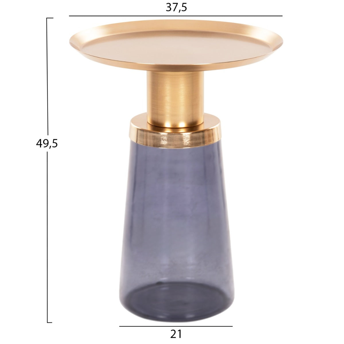 Masuta de cafea RAVIN Ø37 x 49 CM