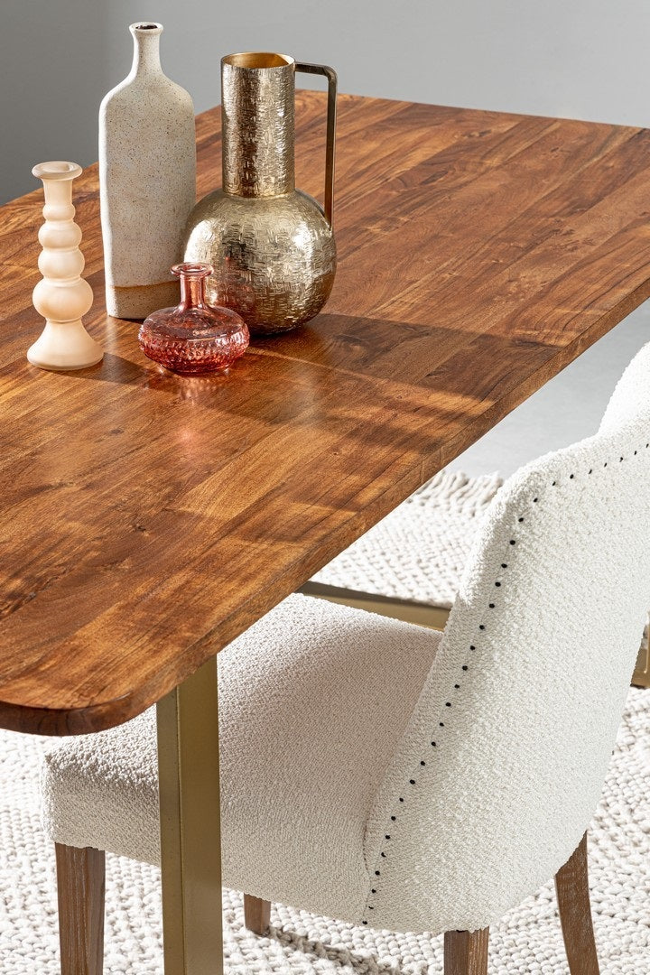 Scaun REMBERT BOUCLE CREAM