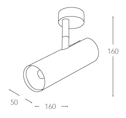 Proiector aplicat ROCKET-APM BLACK