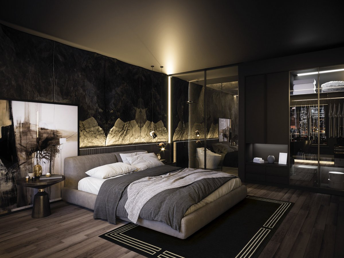 Covor ROYAL BLACK 200x300 cm