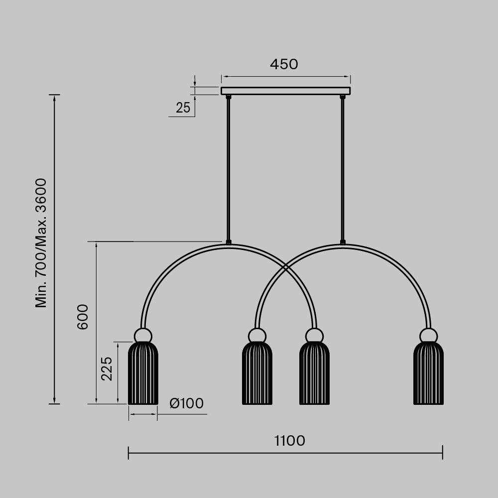 Lampa suspendata ARTEMIDE LINE