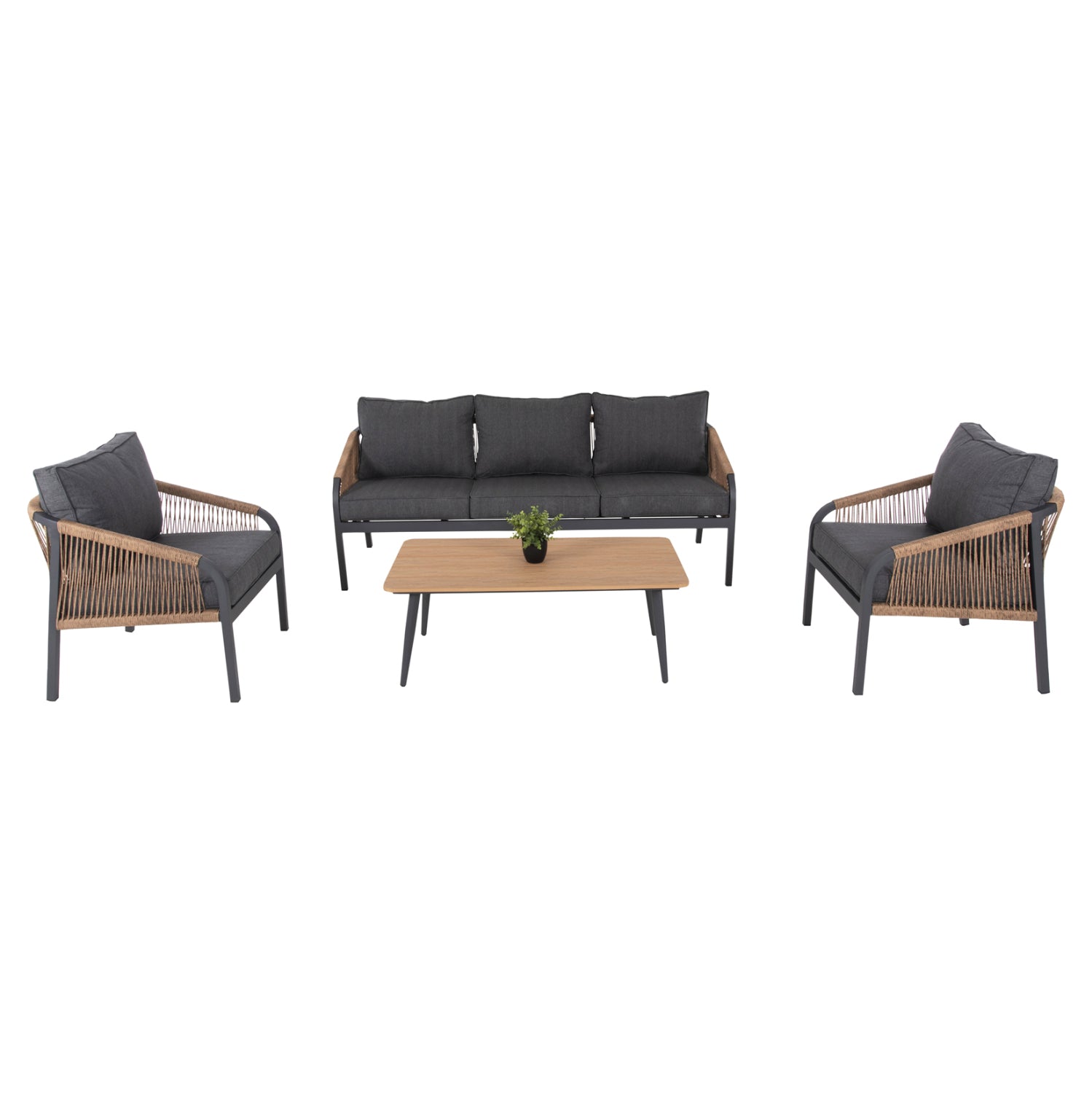Set pentru exterior POLKA ANTHRACITE