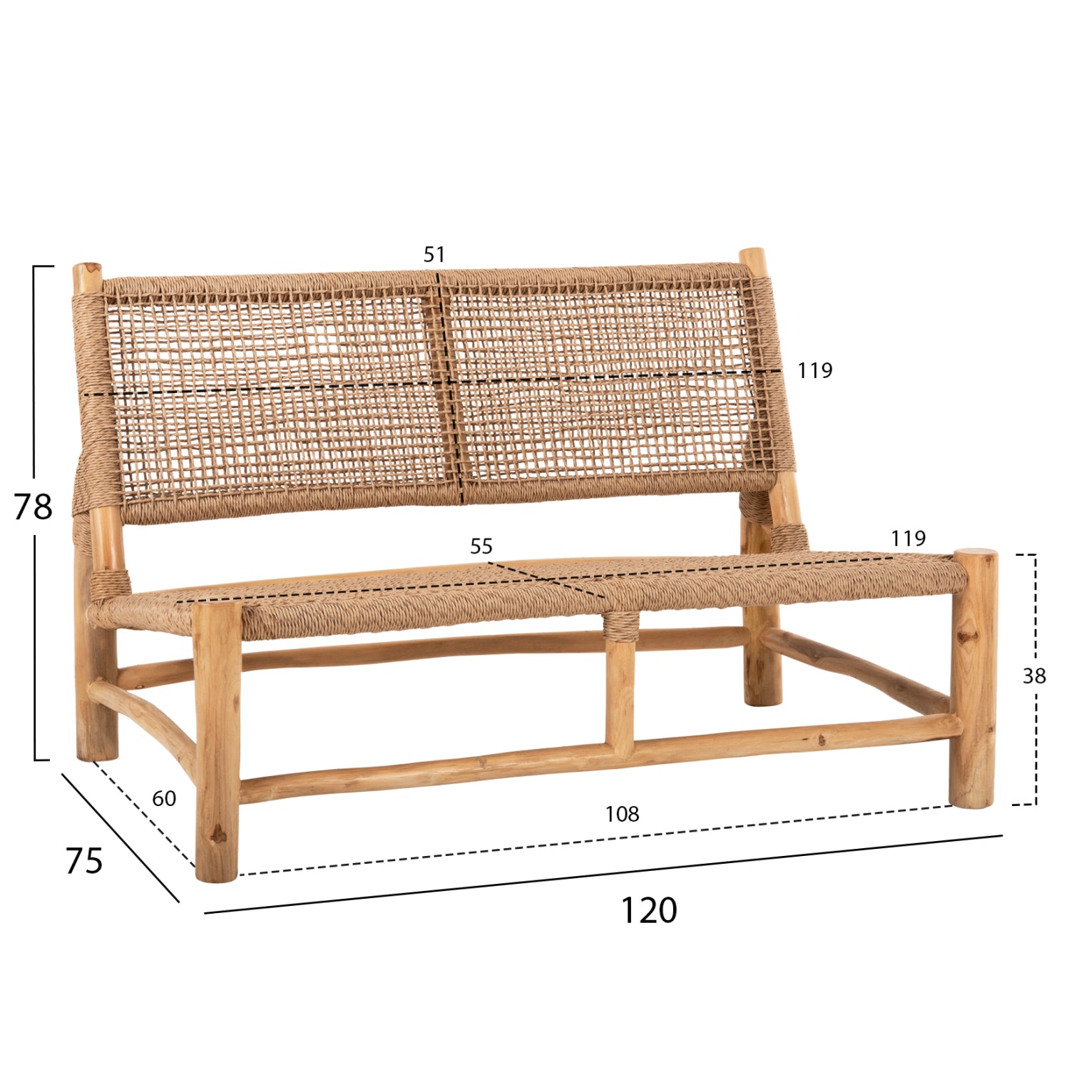 Set pentru exterior BORLOTI