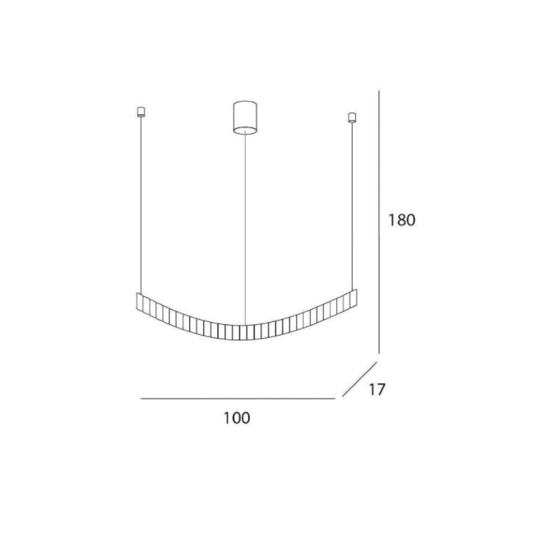 Lampă suspendată SAPHIR
