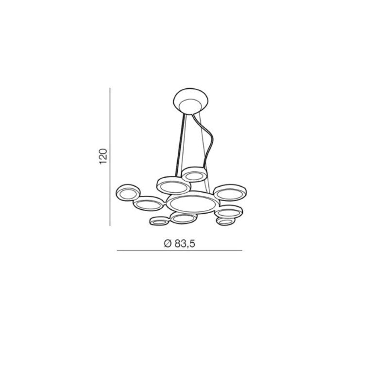 Lampă suspendată SATELLITE