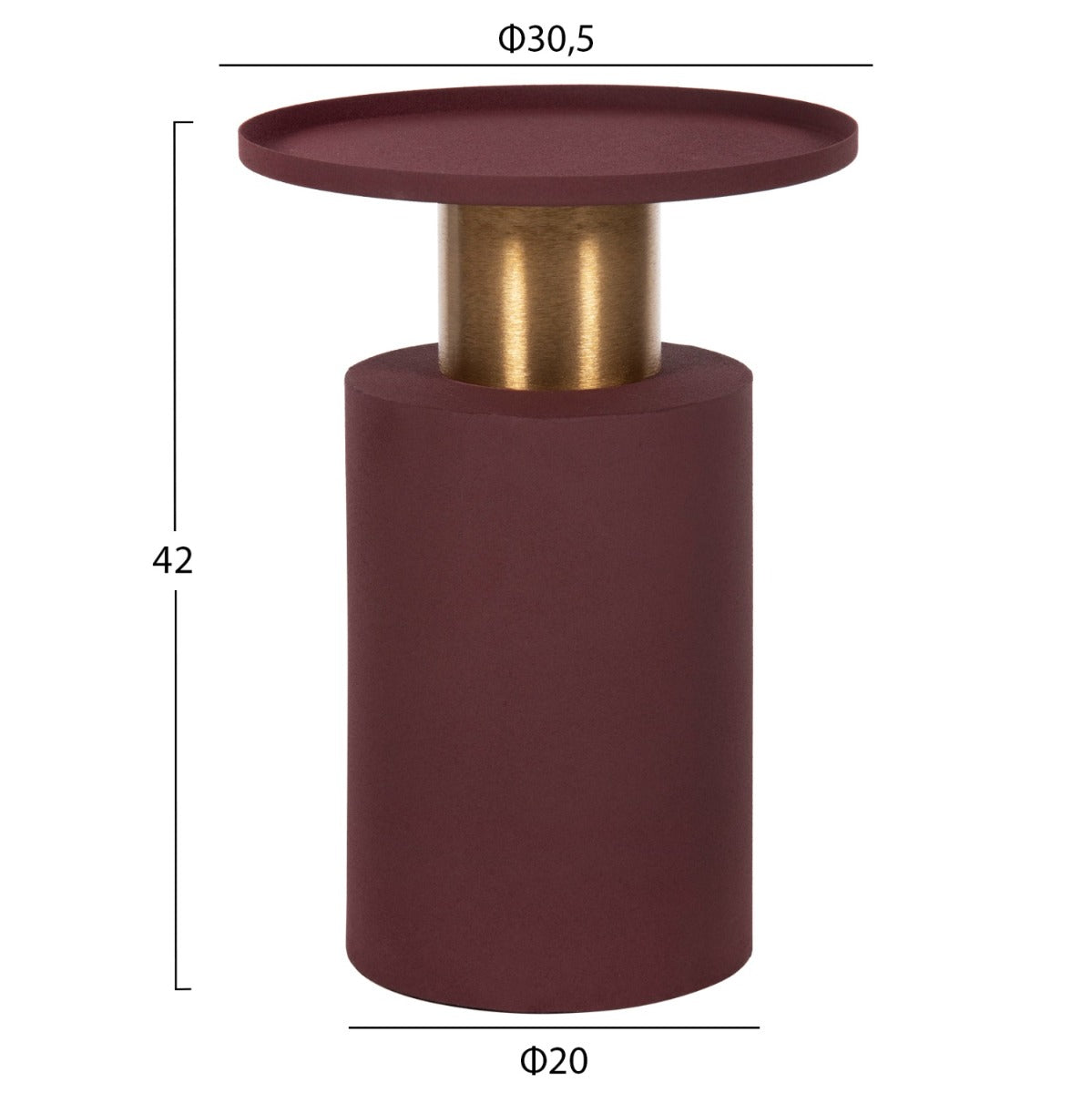 Masuta de cafea SAVER Ø30 x 42 CM