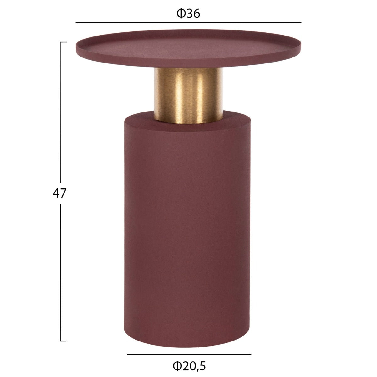 Masuta de cafea SAVER Ø36 x 47 CM