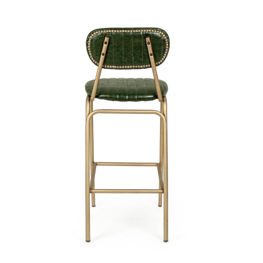 Scaun de bar ADDY DARK GREEN H73 CM