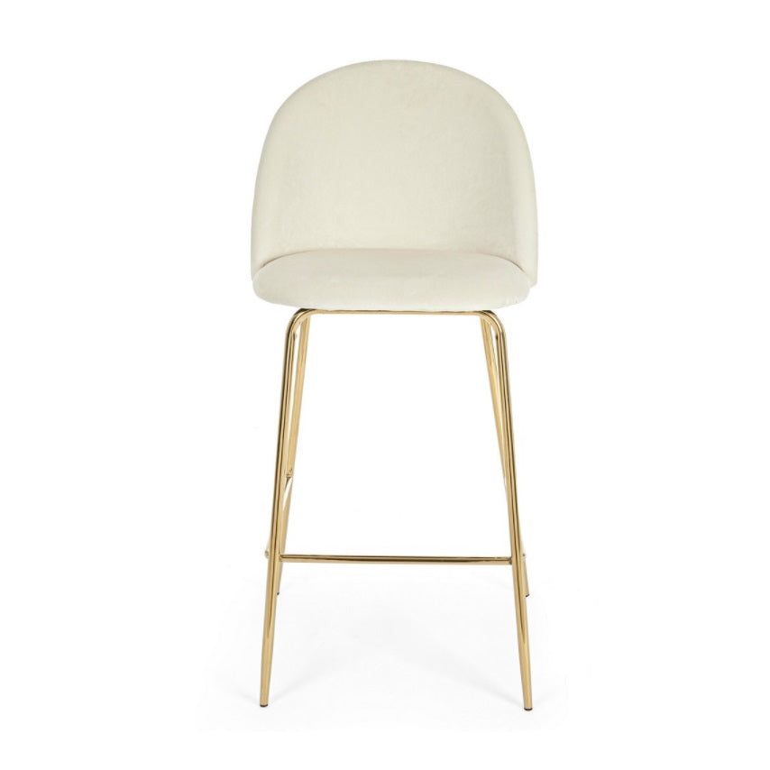 Scaun de bar CARRY VELVET H74 CM