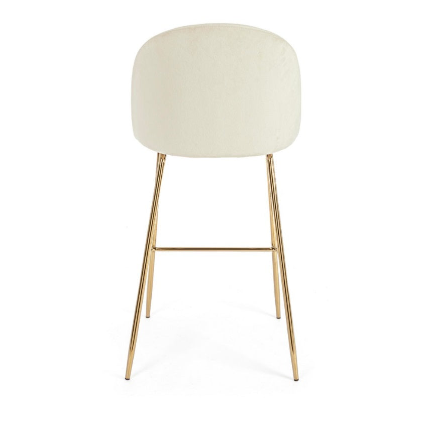 Scaun de bar CARRY VELVET H74 CM