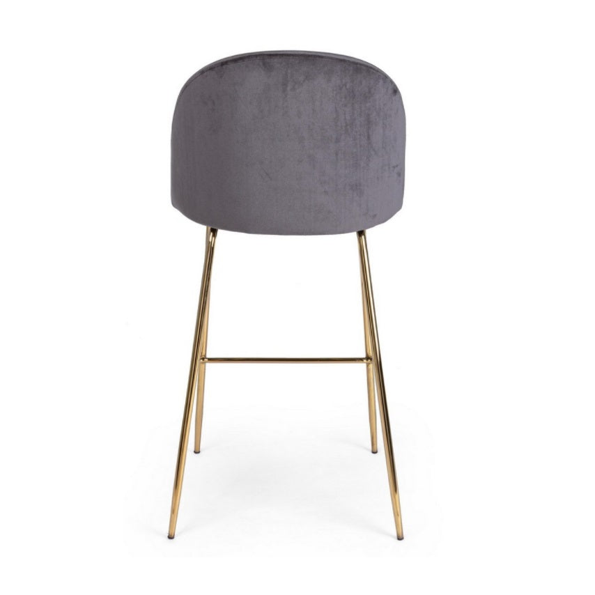 Scaun de bar CARE VELVET H74 CM