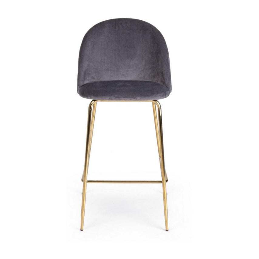 Scaun de bar CARE VELVET H74 CM