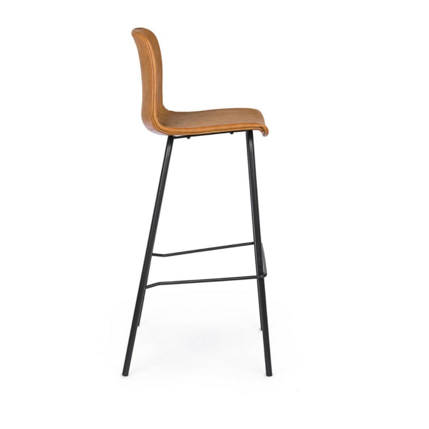 Scaun de bar KYRAS BROWN H75 CM