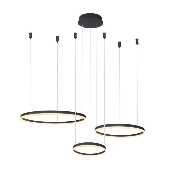 Lampa suspendata dimabila SELMA Ø80/60/40 CM