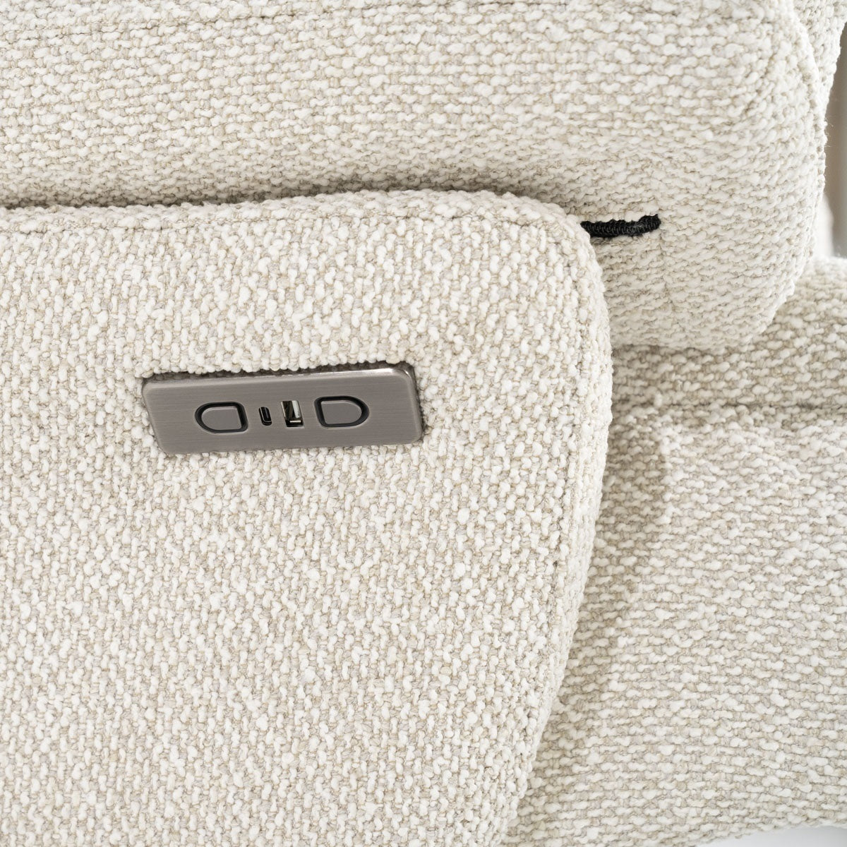 Fotoliu cu taburet SERAPIS BEIGE