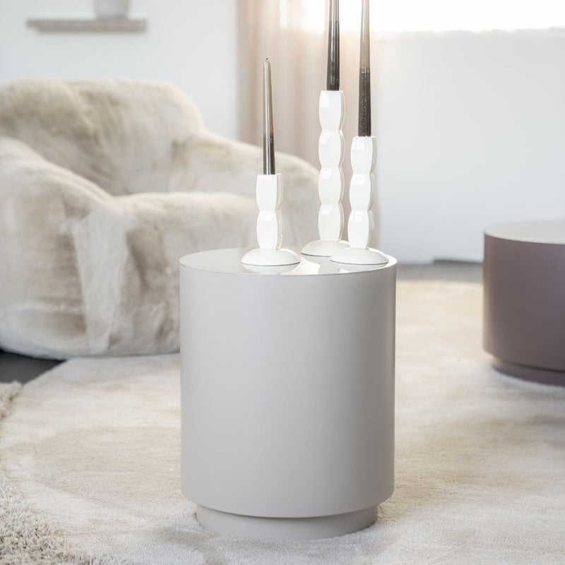 Masuta de cafea SERATO Ø37 x 45 CM TAUPE