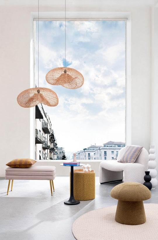 Set 2 taburete SASHA Ø34/39 CM