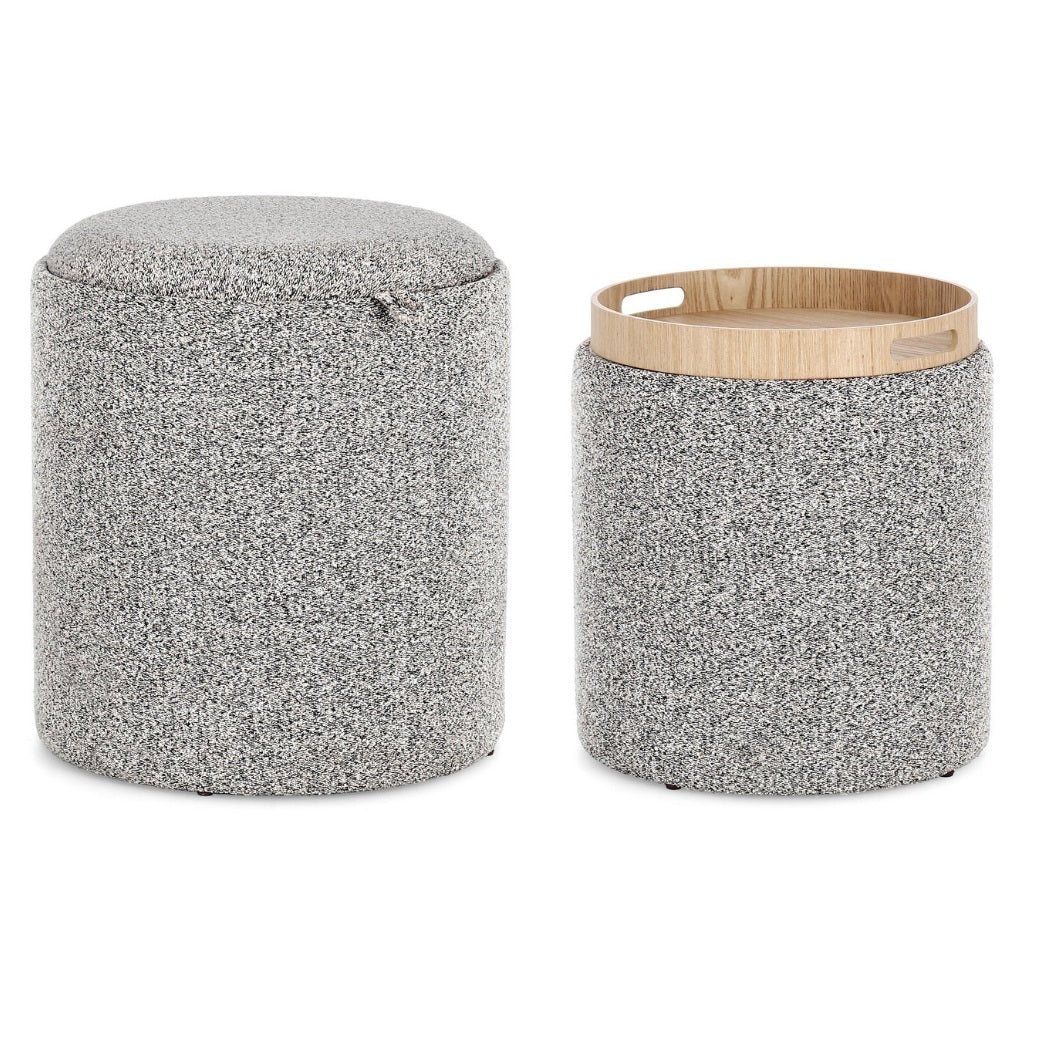 Set 2 taburete SASHA Ø34/39 CM