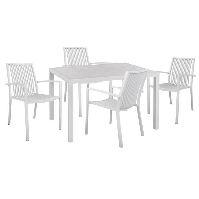 Set masa si scaune SALONE 120x80x75.5cm