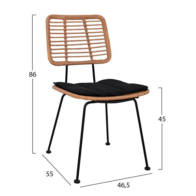 Set masa si scaune LEGRA 140x80x78 cm