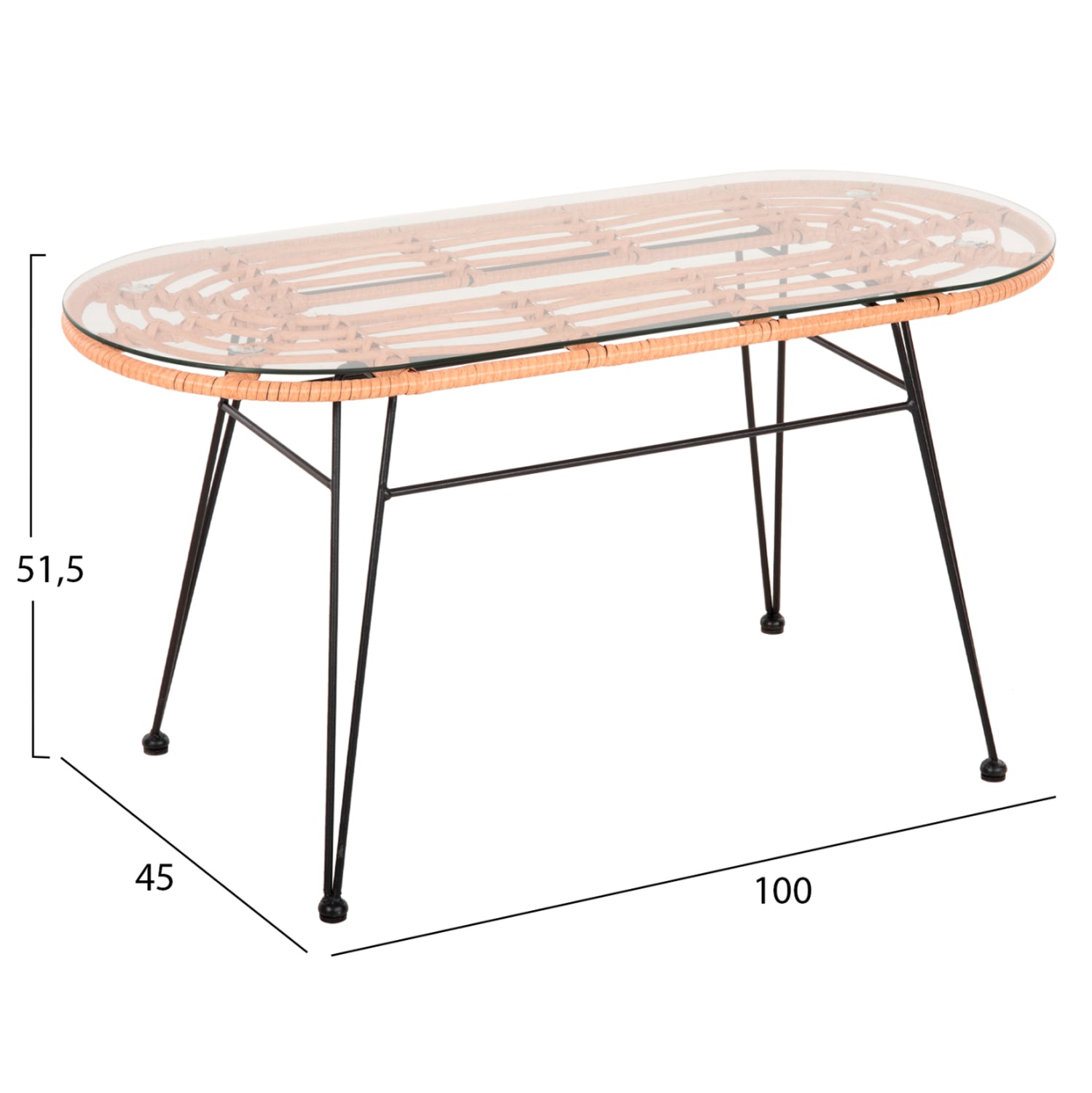 Set pentru exterior MALAGA