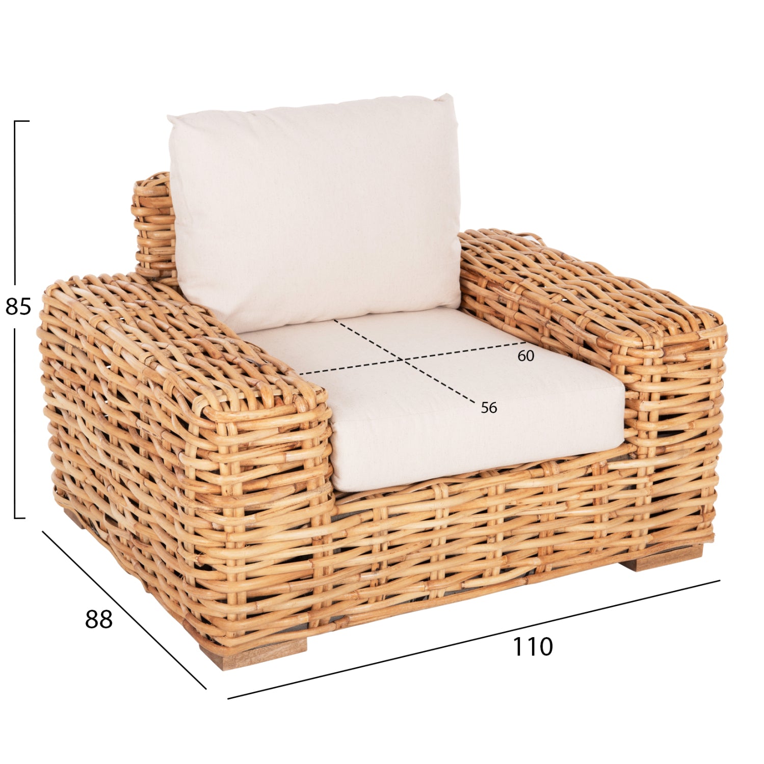 Set pentru exterior MIRELO 4PCS