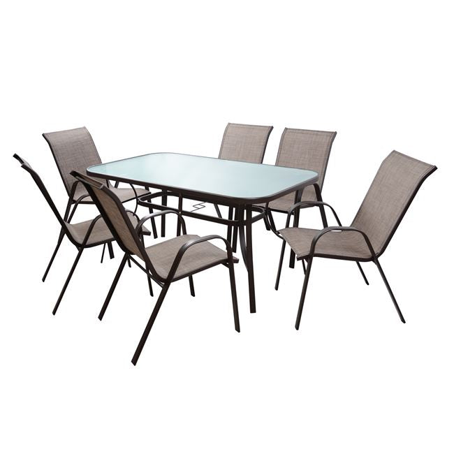 Set masa si scaune RIMINI 150x90x71 cm