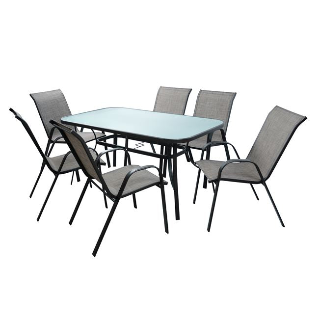Set masa si scaune RIMINI 150x90x71 cm