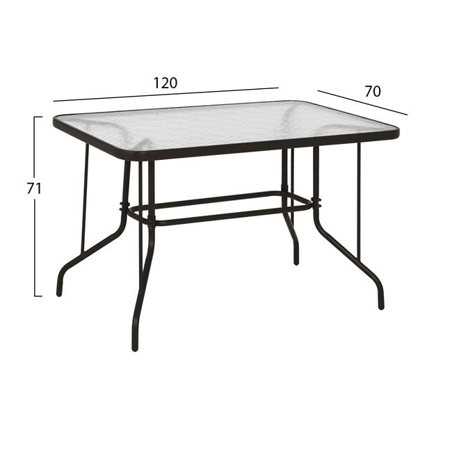 Set masa si scaune VOXA 120x70 cm