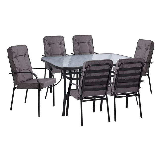 Set masa si scaune DAVIN 150x90x72cm